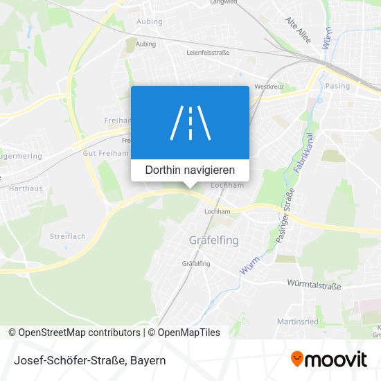 Josef-Schöfer-Straße Karte