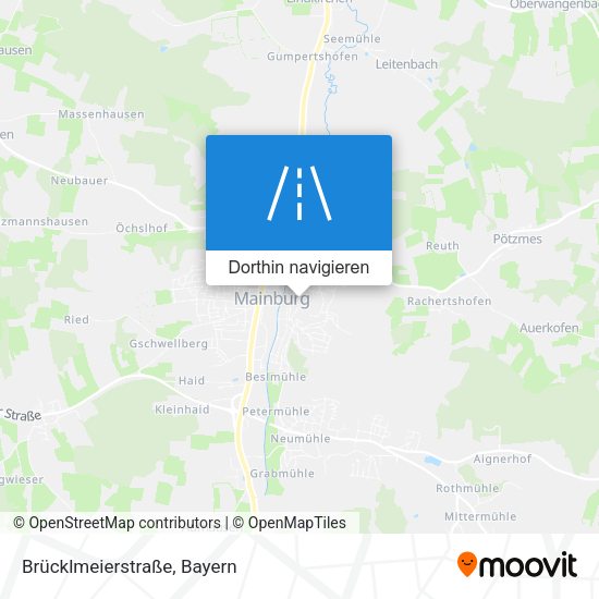 Brücklmeierstraße Karte