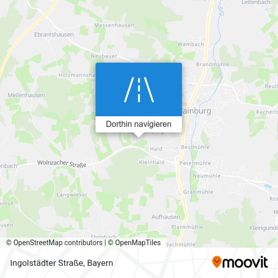 Ingolstädter Straße Karte