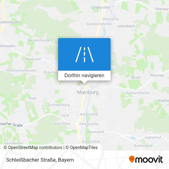 Schleißbacher Straße Karte