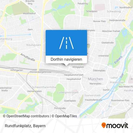 Rundfunkplatz Karte