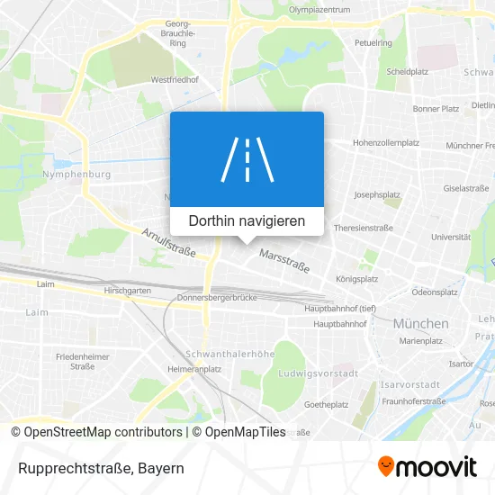 Rupprechtstraße Karte