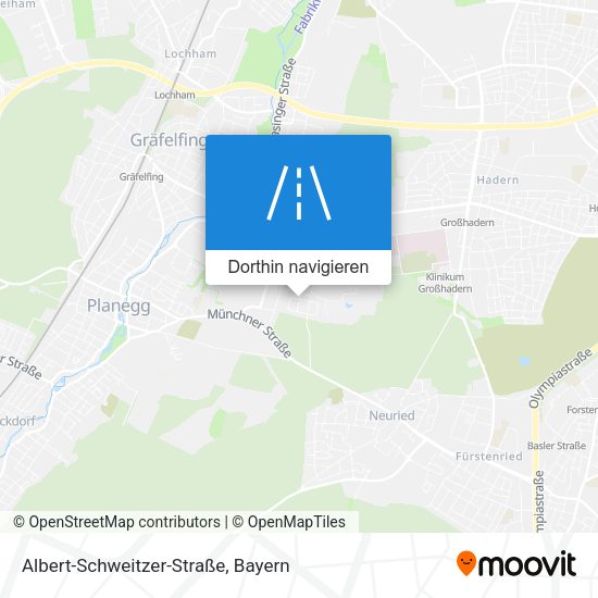 Albert-Schweitzer-Straße Karte