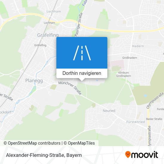 Alexander-Fleming-Straße Karte