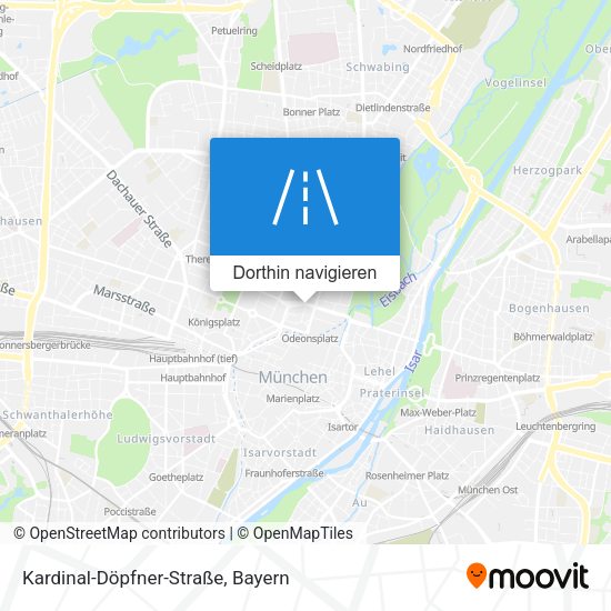 Kardinal-Döpfner-Straße Karte