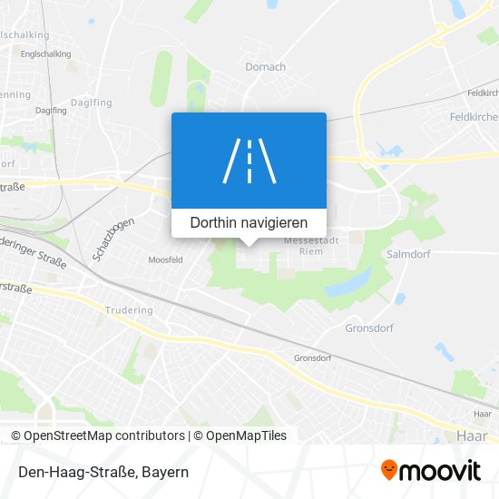 Den-Haag-Straße Karte