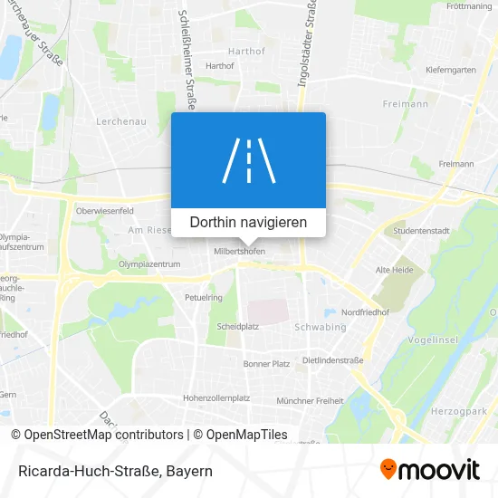 Ricarda-Huch-Straße Karte