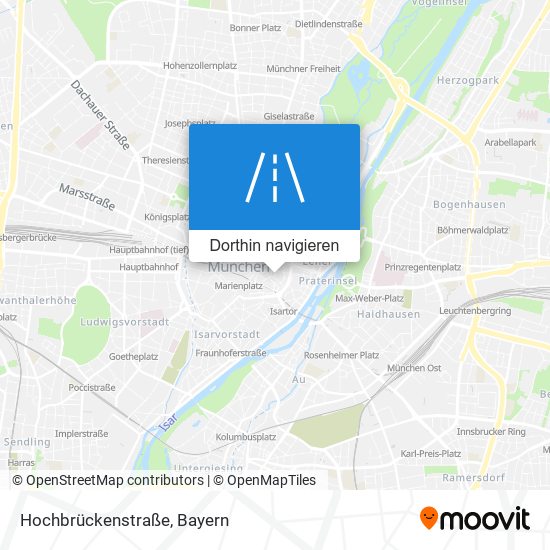 Hochbrückenstraße Karte