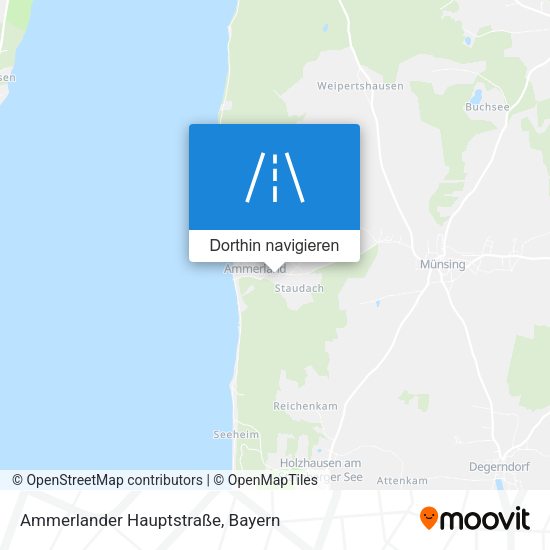 Ammerlander Hauptstraße Karte
