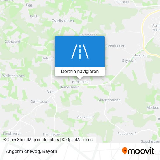 Angermichlweg Karte