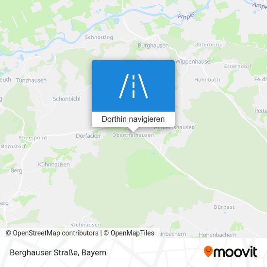 Berghauser Straße Karte