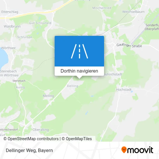 Dellinger Weg Karte