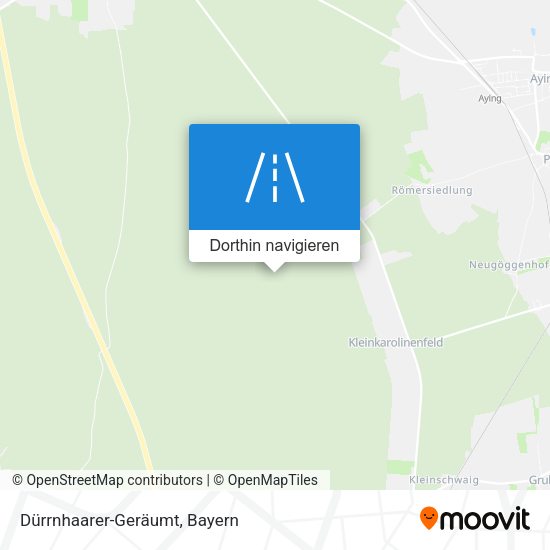Dürrnhaarer-Geräumt Karte
