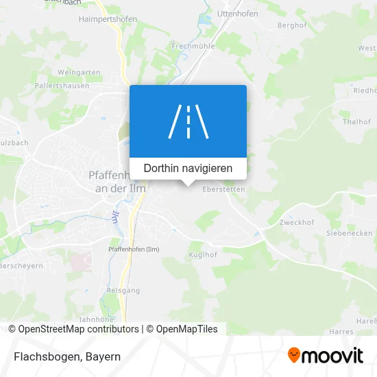 Flachsbogen Karte