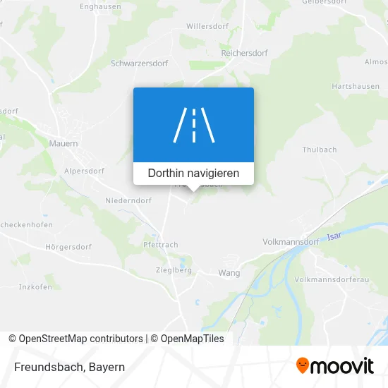 Freundsbach Karte