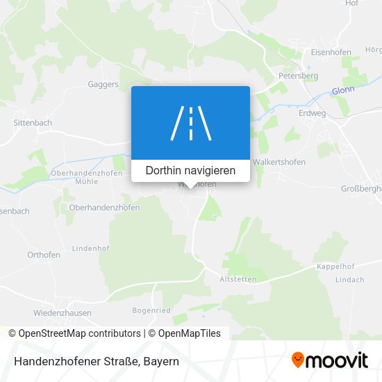 Handenzhofener Straße Karte