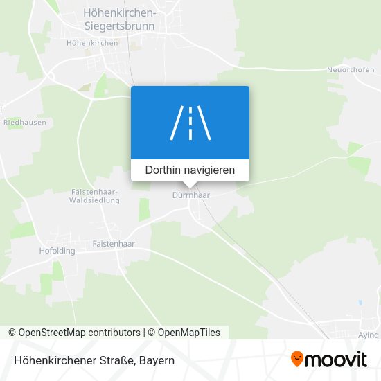 Höhenkirchener Straße Karte