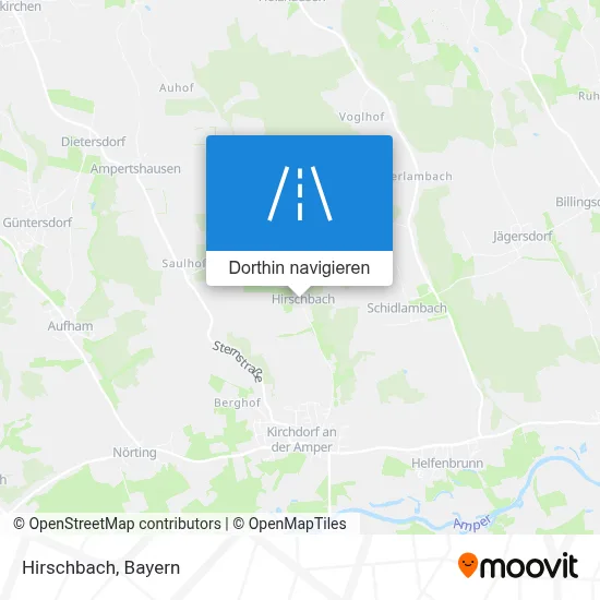 Hirschbach Karte