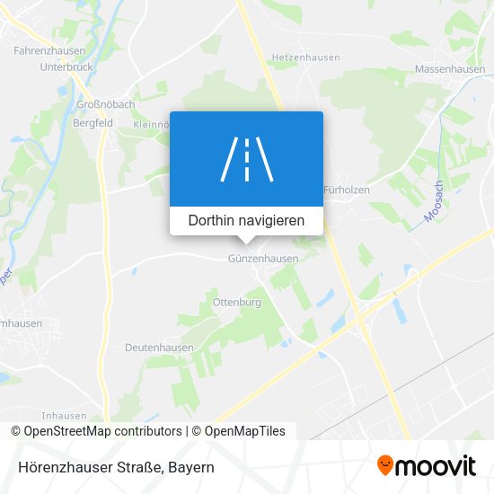 Hörenzhauser Straße Karte
