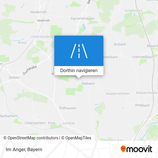 Im Anger Karte