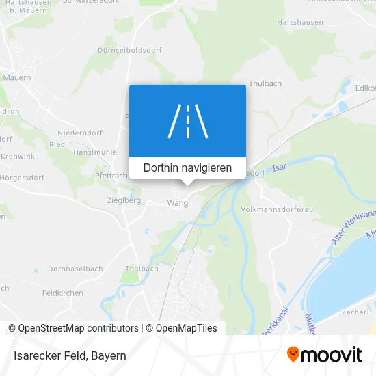 Isarecker Feld Karte