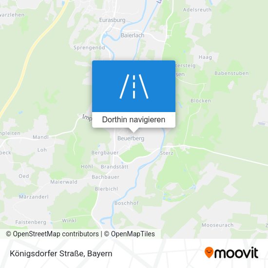 Königsdorfer Straße Karte