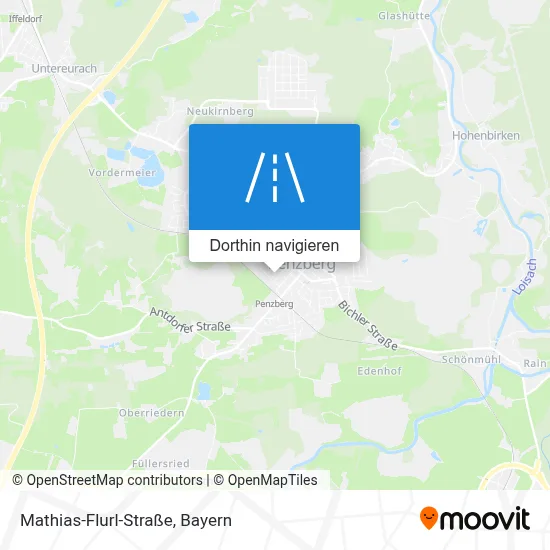 Mathias-Flurl-Straße Karte