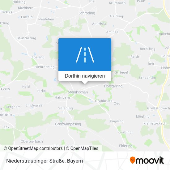 Niederstraubinger Straße Karte