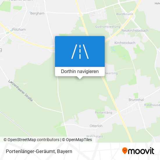 Portenlänger-Geräumt Karte
