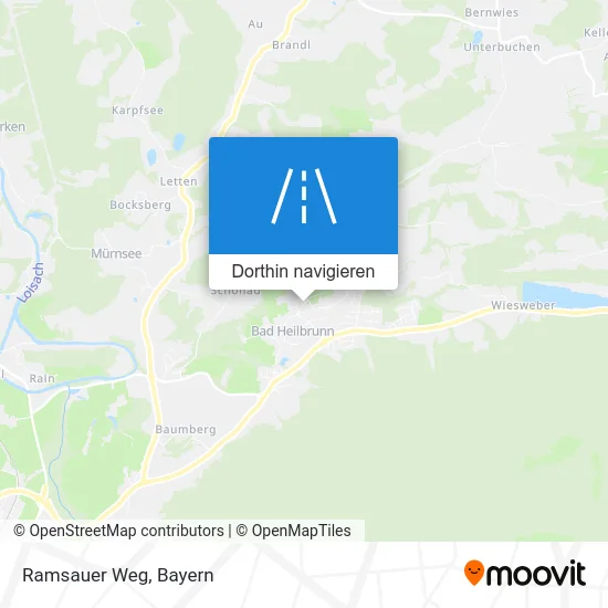 Ramsauer Weg Karte