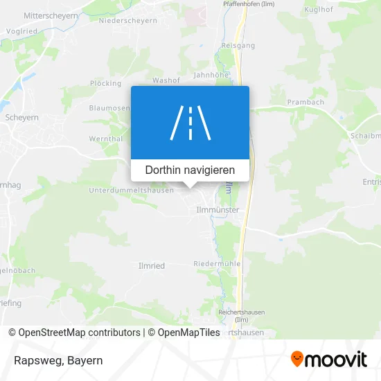 Rapsweg Karte