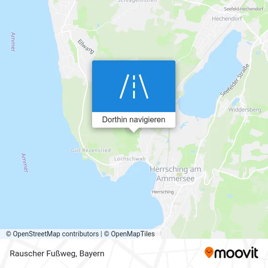 Rauscher Fußweg Karte