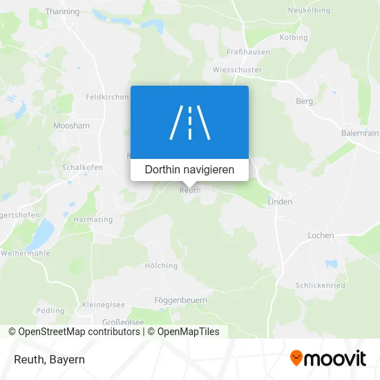 Reuth Karte