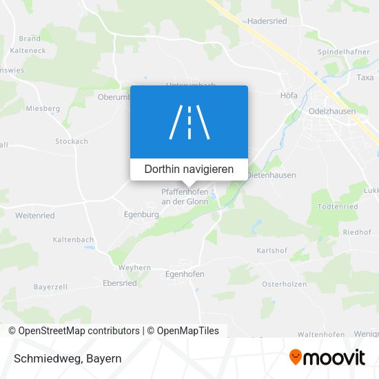 Schmiedweg Karte