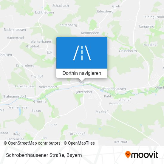 Schrobenhausener Straße Karte