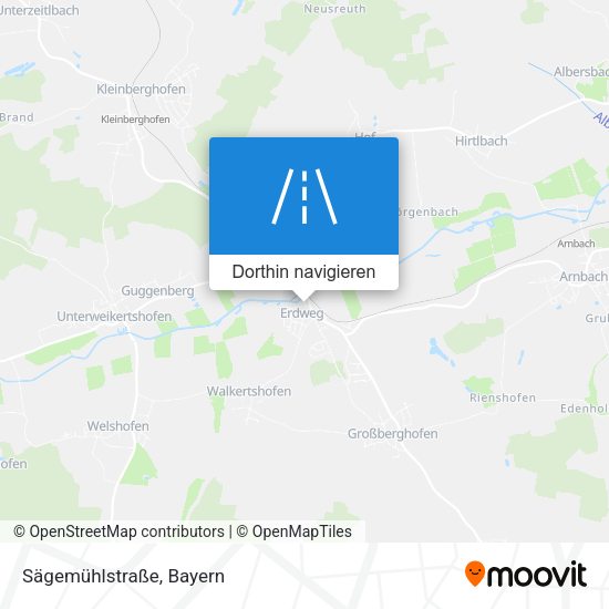 Sägemühlstraße Karte