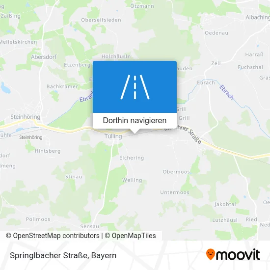 Springlbacher Straße Karte
