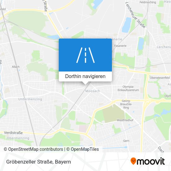 Gröbenzeller Straße Karte
