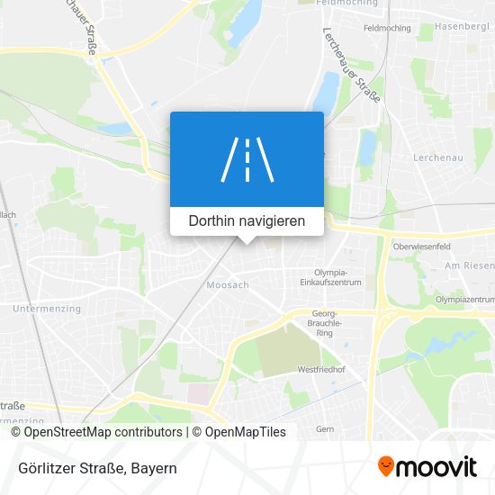 Görlitzer Straße Karte