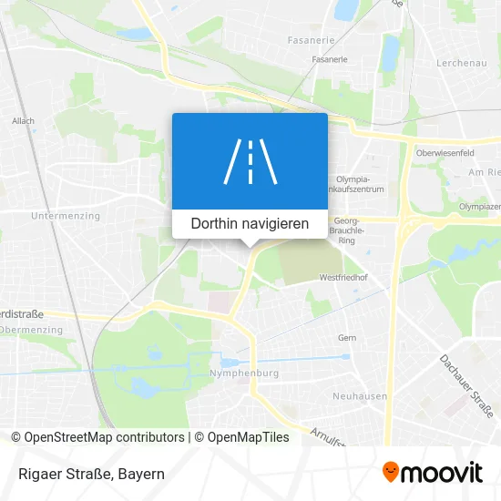 Rigaer Straße Karte