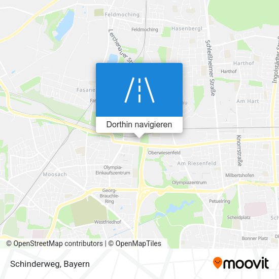 Schinderweg Karte