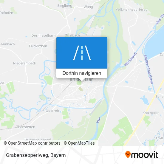 Grabensepperlweg Karte