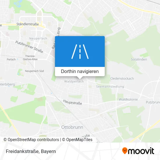 Freidankstraße Karte