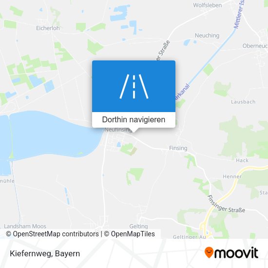 Kiefernweg Karte