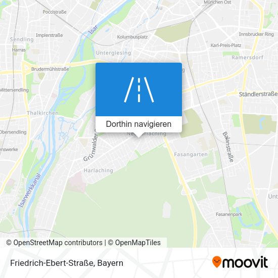 Friedrich-Ebert-Straße Karte