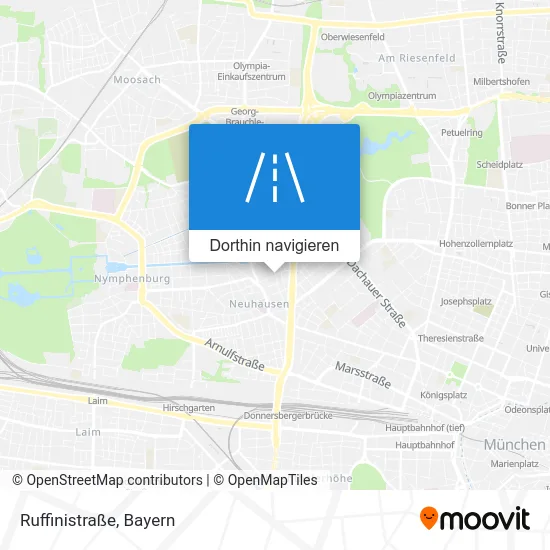 Ruffinistraße Karte