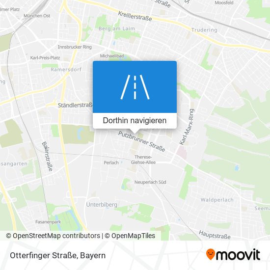 Otterfinger Straße Karte