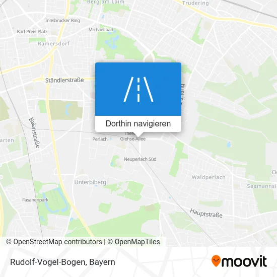 Rudolf-Vogel-Bogen Karte