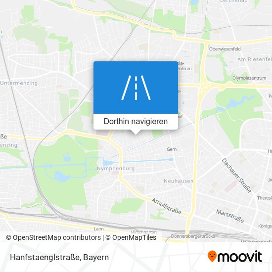 Hanfstaenglstraße Karte