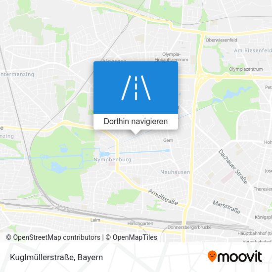 Kuglmüllerstraße Karte